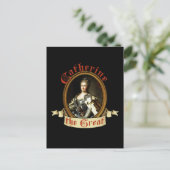 Catherine The Great Postkarte (Stehend Vorderseite)