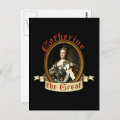 Catherine The Great Postkarte (Vorne/Hinten)
