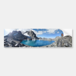 Catherine- und Banner Peak-See - Sierra Nevada Autoaufkleber