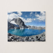 Catherine- und Banner Peak-See - Sierra Nevada Puzzle (Horizontal)
