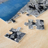 Catherine- und Banner Peak-See - Sierra Nevada Puzzle (Seite)