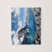 Catherine- und Banner Peak-See - Sierra Nevada Puzzle (Vertikal)