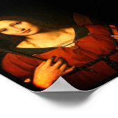 Catherine von Alexandria (Bernardino Luini) Poster (Ecke)