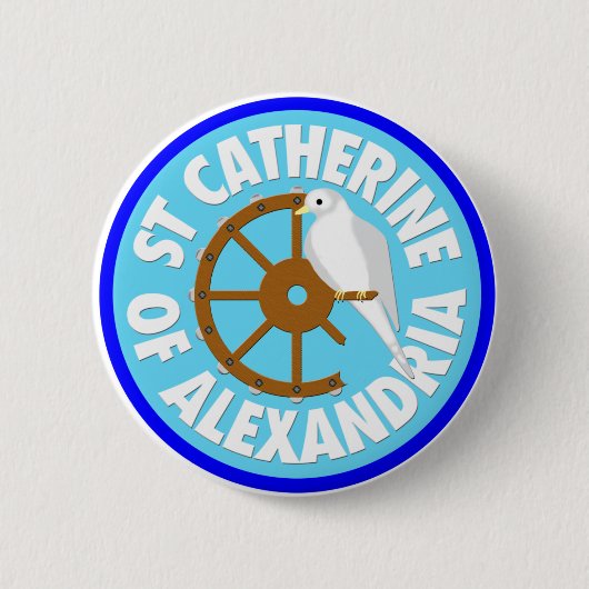 Catherine von Alexandria Button (Vorderseite)