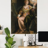 Catherine von Alexandria im Gefängnis - Veronese Poster (Home Office)