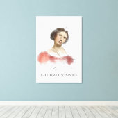 Catherine von Alexandria Portrait Painting Leinwanddruck (Insitu (Holzboden))