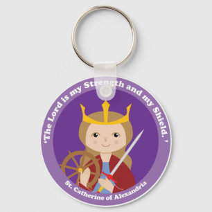 Catherine von Alexandria Schlüsselanhänger