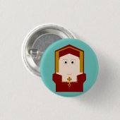 Catherine von Aragon Button (Vorne & Hinten)