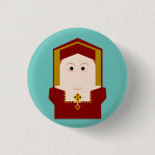 Catherine von Aragon Button (Vorderseite)