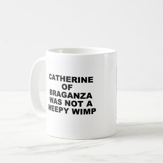 Catherine von Braganza Kaffeetasse (Vorderseite Links)