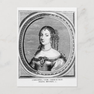 Catherine von Braganza Postkarte