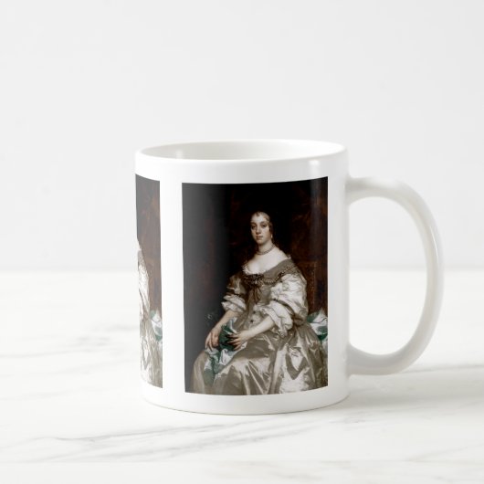 Catherine von Braganza von Sir Peter Lely Coffee T Kaffeetasse (Rechts)