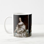 Catherine von Braganza von Sir Peter Lely Kaffeetasse (Links)