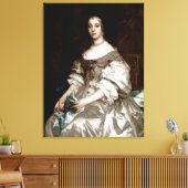 Catherine von Braganza von Sir Peter Lely Leinwanddruck (Insitu (Wohnzimmer))