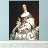 Catherine von Braganza von Sir Peter Lely Leinwanddruck (Insitu (Holzboden))