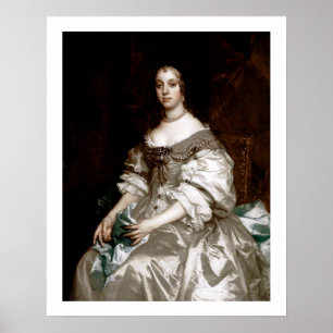 Catherine von Braganza von Sir Peter Lely Poster