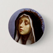 Catherine von Siena Button (Vorderseite)