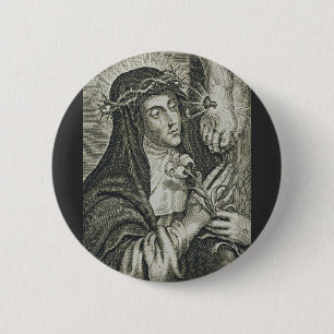 Catherine von Siena Button