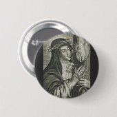 Catherine von Siena Button (Vorne & Hinten)