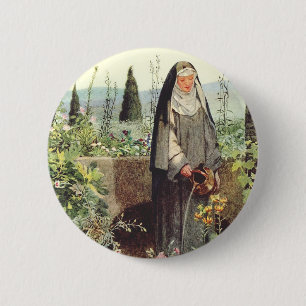 Catherine von Siena Button