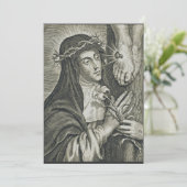 Catherine von Siena Einladung (Stehend Vorderseite)