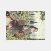 Catherine von Siena Fleecedecke (Vorderseite (Horizontal))