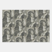 Catherine von Siena Geschenkpapier Set (Vorderseite 2)