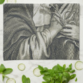 Catherine von Siena Geschirrtuch (Gefaltet)