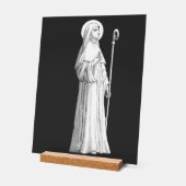 Catherine von Siena Jungfrau Acrylschild (Winkel)