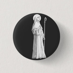 Catherine von Siena Jungfrau Button