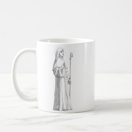 Catherine von Siena Jungfrau Kaffeetasse (Links)