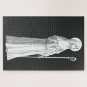 Catherine von Siena Jungfrau Puzzle (Horizontal)