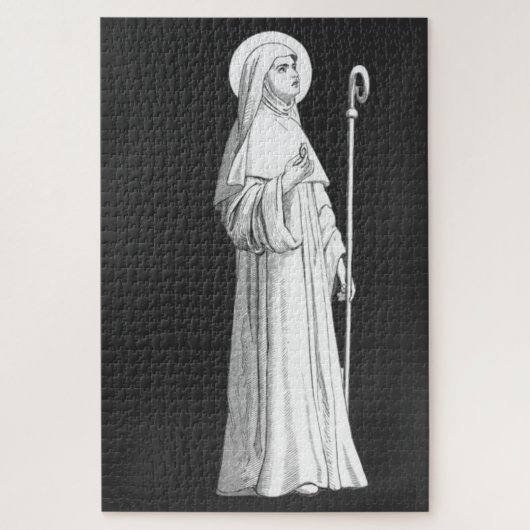 Catherine von Siena Jungfrau Puzzle (Vertikal)