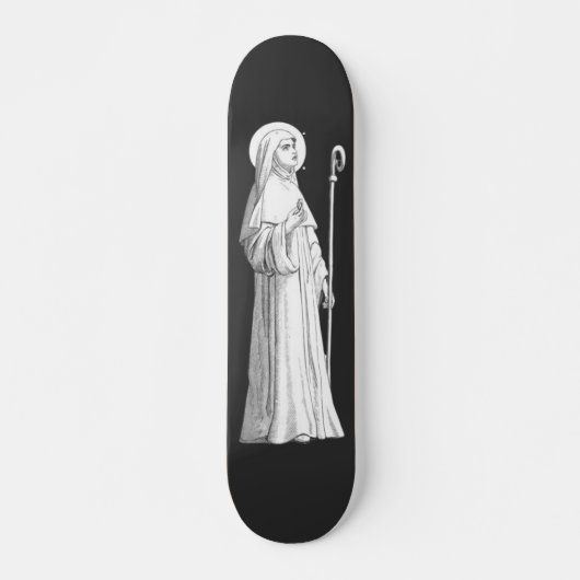 Catherine von Siena Jungfrau Skateboard (Vorne)