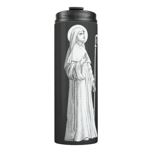 Catherine von Siena Jungfrau Thermosbecher (Vorderseite)