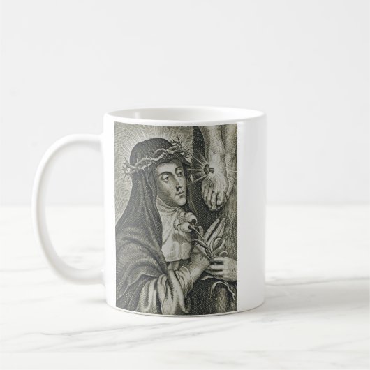 Catherine von Siena Kaffeetasse (Links)