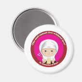 Catherine von Siena Magnet (Vorderseite/Rückseite)