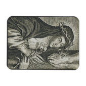 Catherine von Siena Magnet (Horizontal)