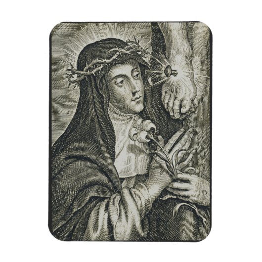 Catherine von Siena Magnet (Vertikal)