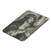 Catherine von Siena Magnet (Linke Seite)