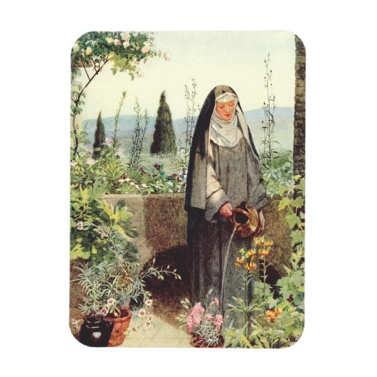 Catherine von Siena Magnet (Vertikal)