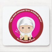 Catherine von Siena Mousepad (Vorne)