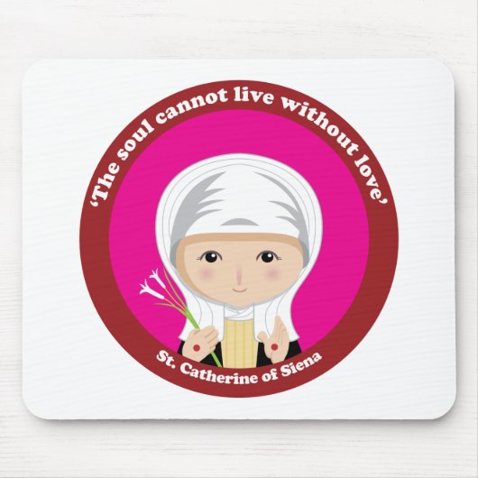 Catherine von Siena Mousepad (Vorne)