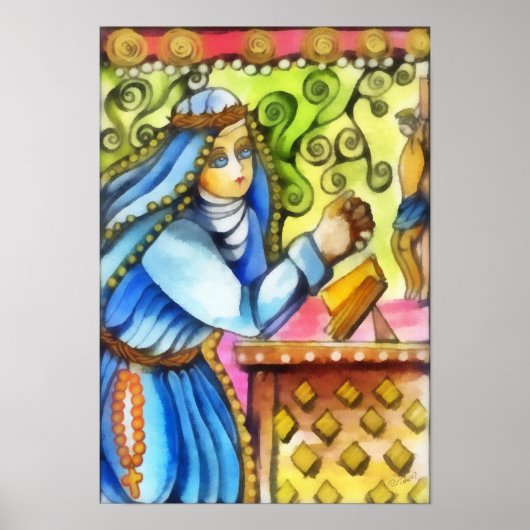 Catherine von Siena Poster (Vorne)