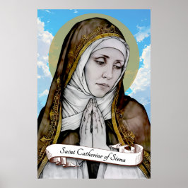 Catherine von Siena Poster