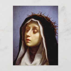 Catherine von Siena Postkarte