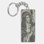 Catherine von Siena Schlüsselanhänger (Vorderseite links)