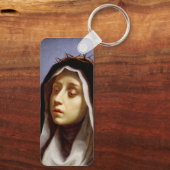 Catherine von Siena Schlüsselanhänger (Rückseite)