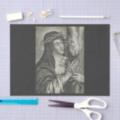 Catherine von Siena Seidenpapier (Handwerk)