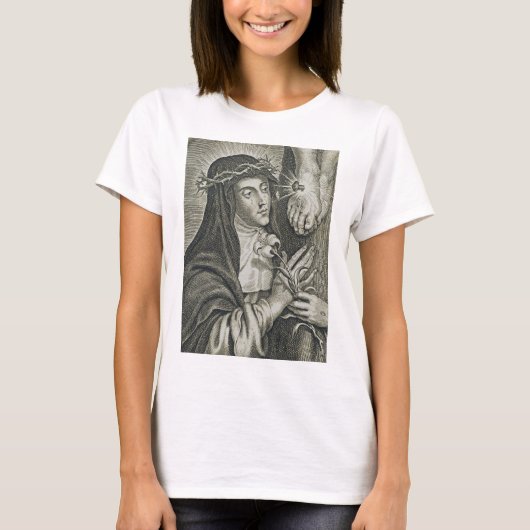 Catherine von Siena T-Shirt (Vorderseite)